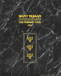 Gary Numan 1996 Premier Tour Programme